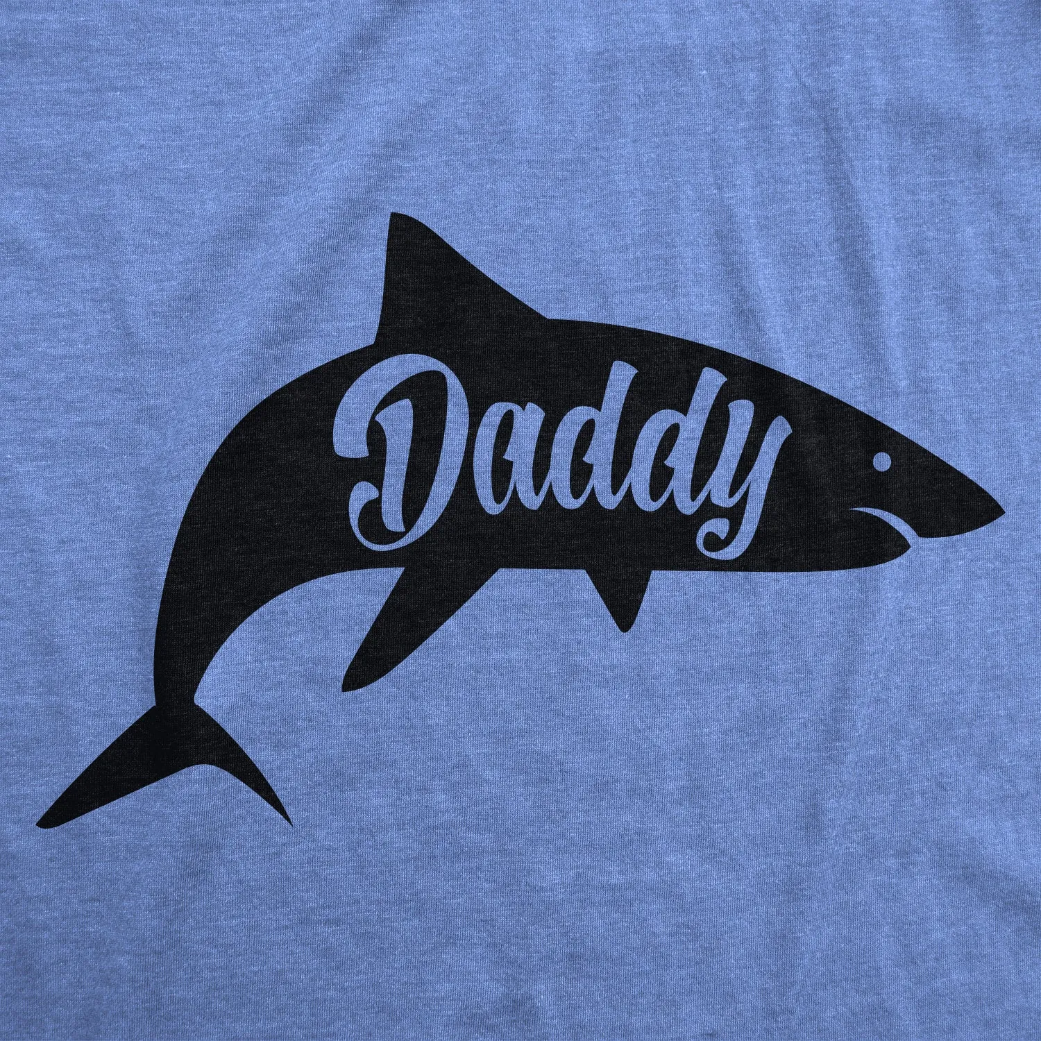 Daddy Shark Men's T Shirt sold by Crazy Dog T-Shirts product image thumbnail 5