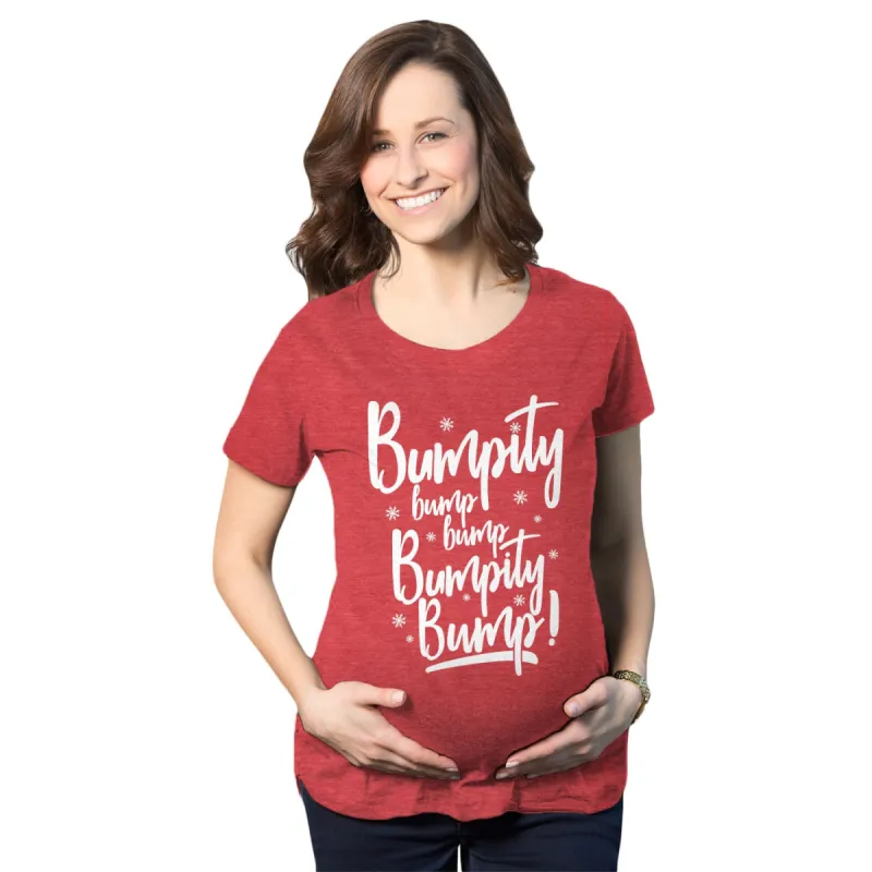Bumpity Bump Bump Maternity T Shirt sold by Crazy Dog T-Shirts