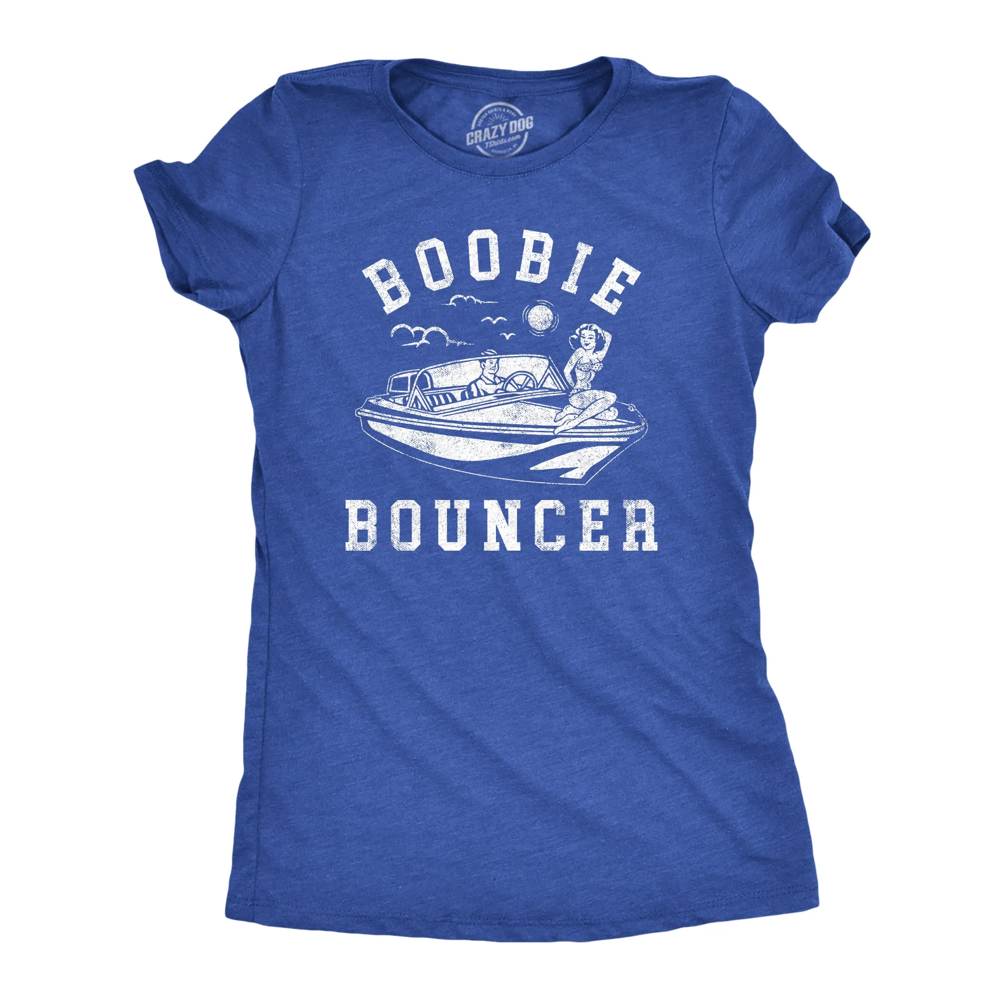 Boobie Bouncer Women's T Shirt sold by Crazy Dog T-Shirts