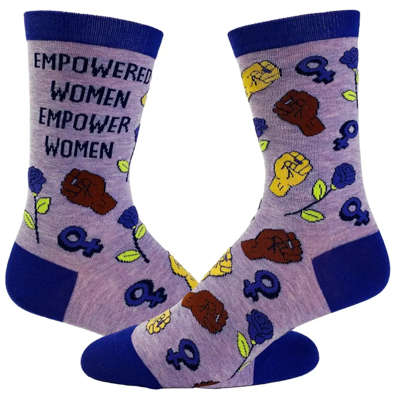 Women's Empowered Women Empower Women Socks sold by Crazy Dog T-Shirts