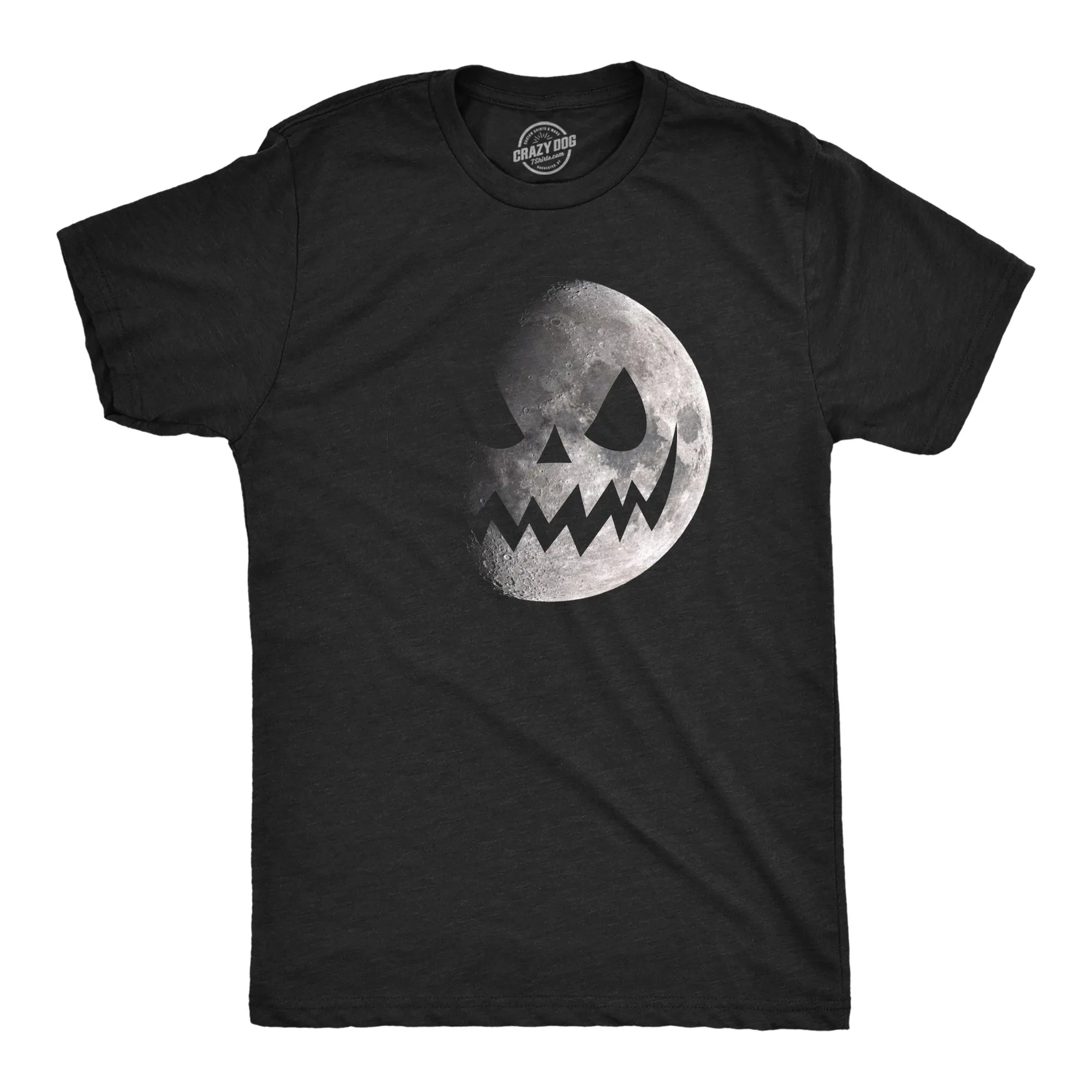 Moon Jack O Lantern Men's T Shirt sold by Crazy Dog T-Shirts
