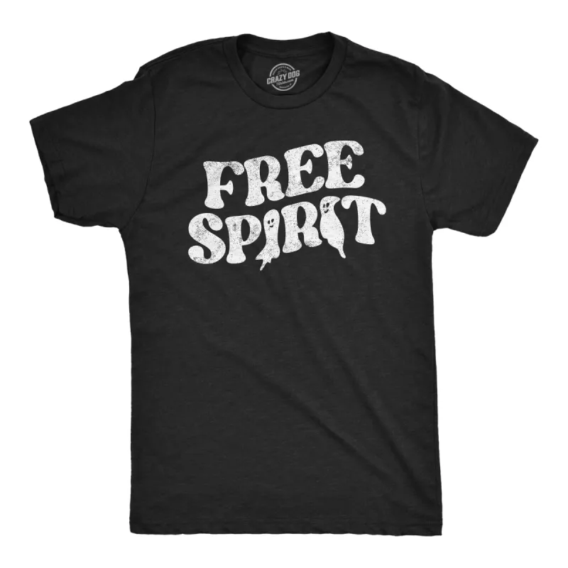 Free Spirit Men's T Shirt sold by Crazy Dog T-Shirts