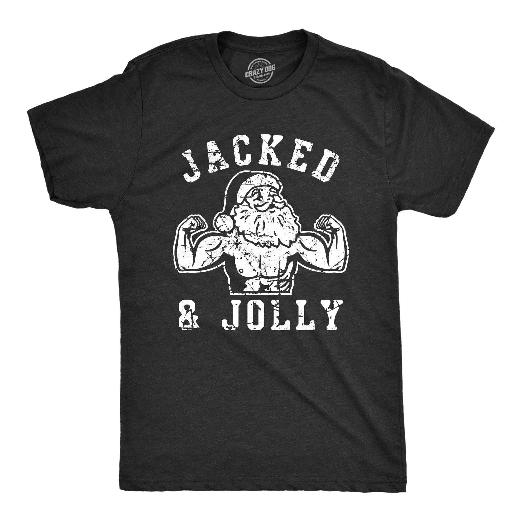 Jacked And Jolly Men's T Shirt sold by Crazy Dog T-Shirts