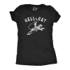 Hell Cat Women's T Shirt sold by Crazy Dog T-Shirts