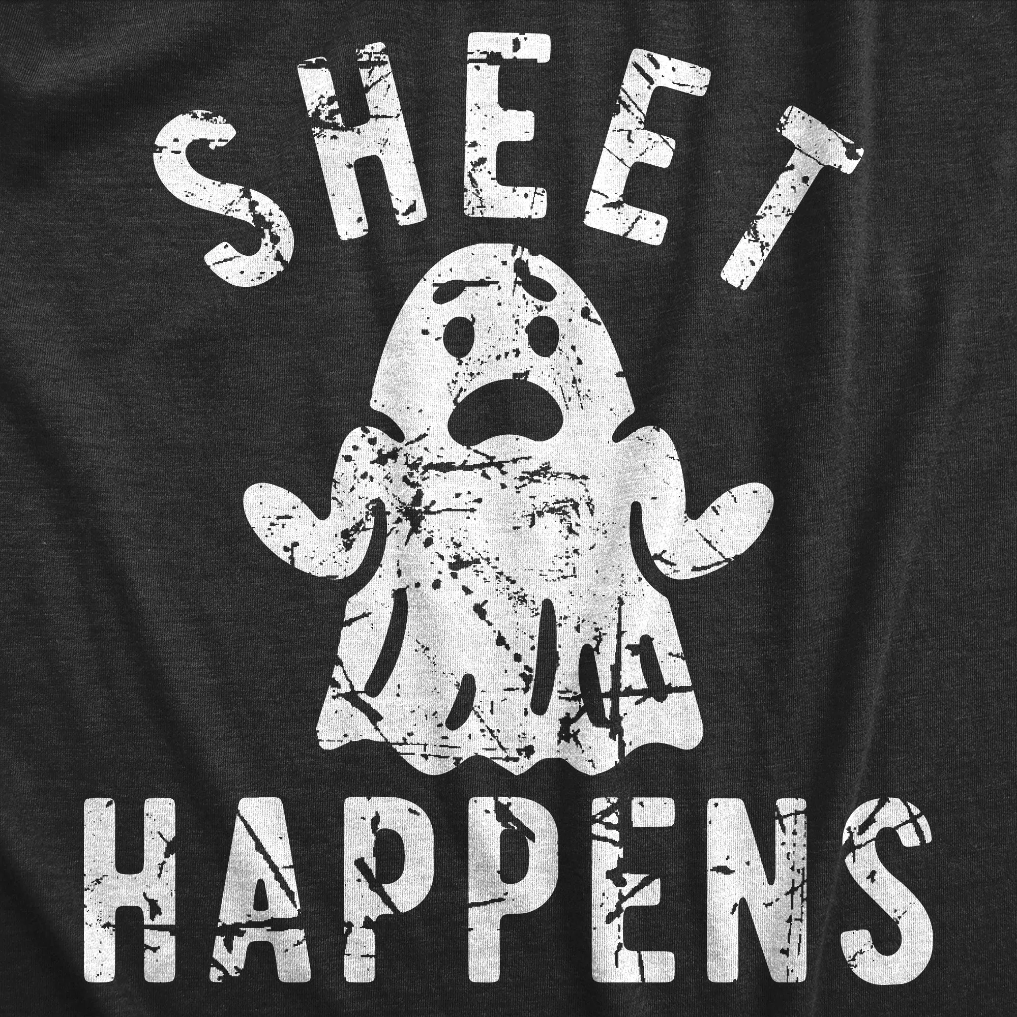 Sheet Happens Women's T Shirt sold by Crazy Dog T-Shirts product image thumbnail 2
