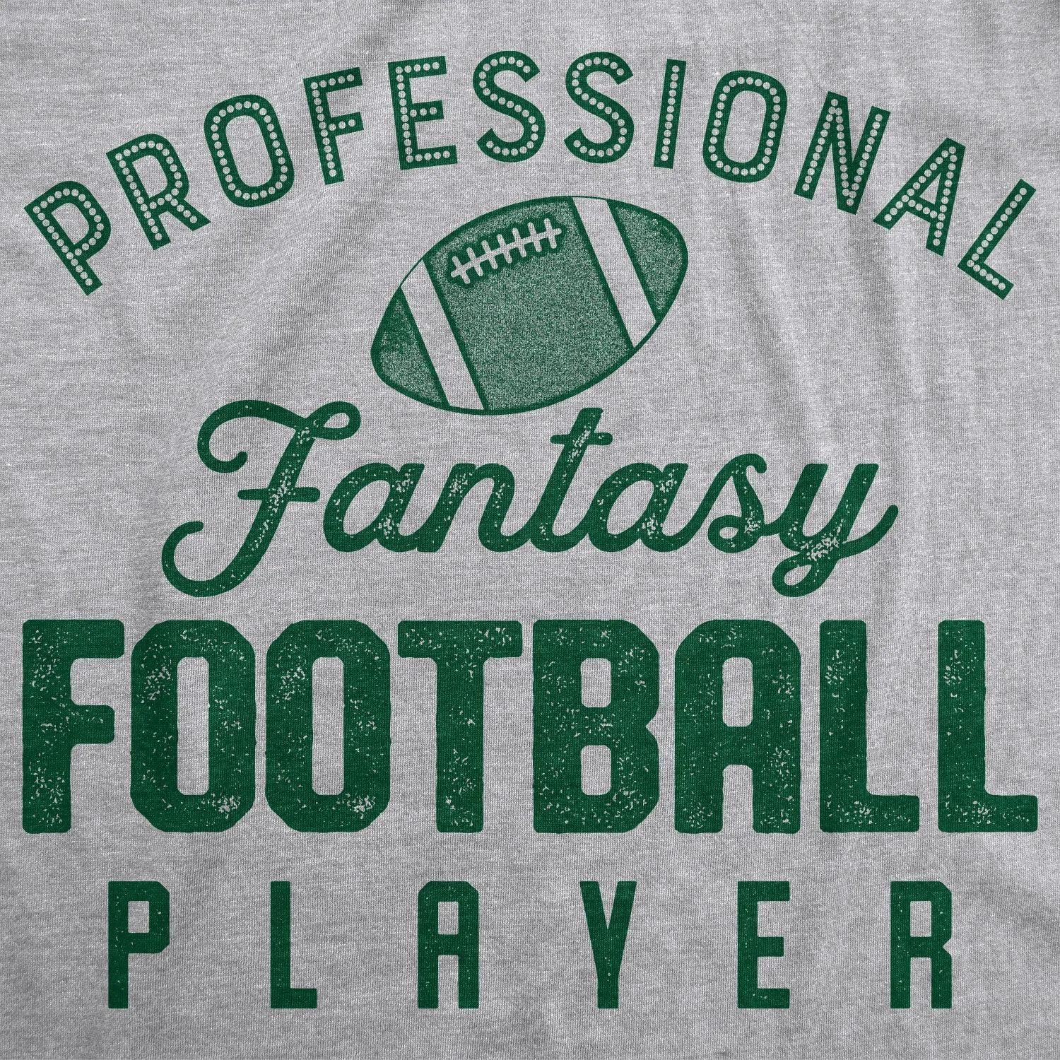 Professional Fantasy Football Player Men's T Shirt sold by Crazy Dog T-Shirts product image thumbnail 2