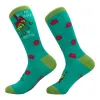 Women's Kiss Me Under The Mistletoad Socks sold by Crazy Dog T-Shirts