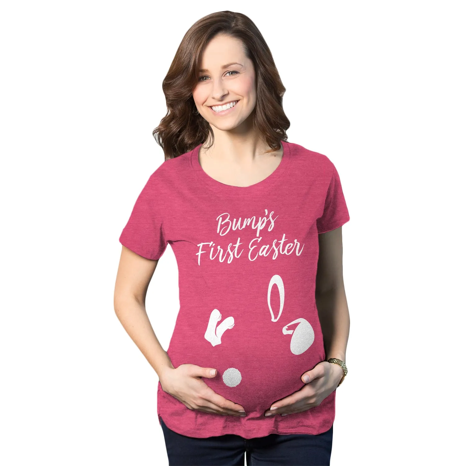Bumps First Easter Maternity T Shirt sold by Crazy Dog T-Shirts