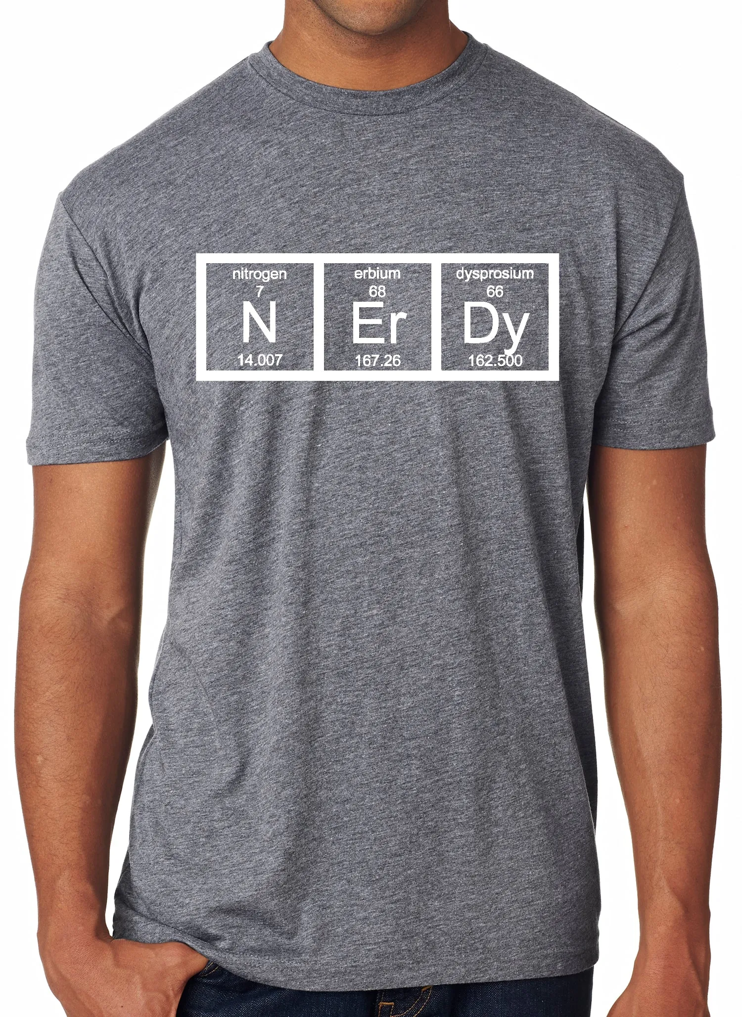 Element of Nerdy Men's T Shirt sold by Crazy Dog T-Shirts product image thumbnail 3