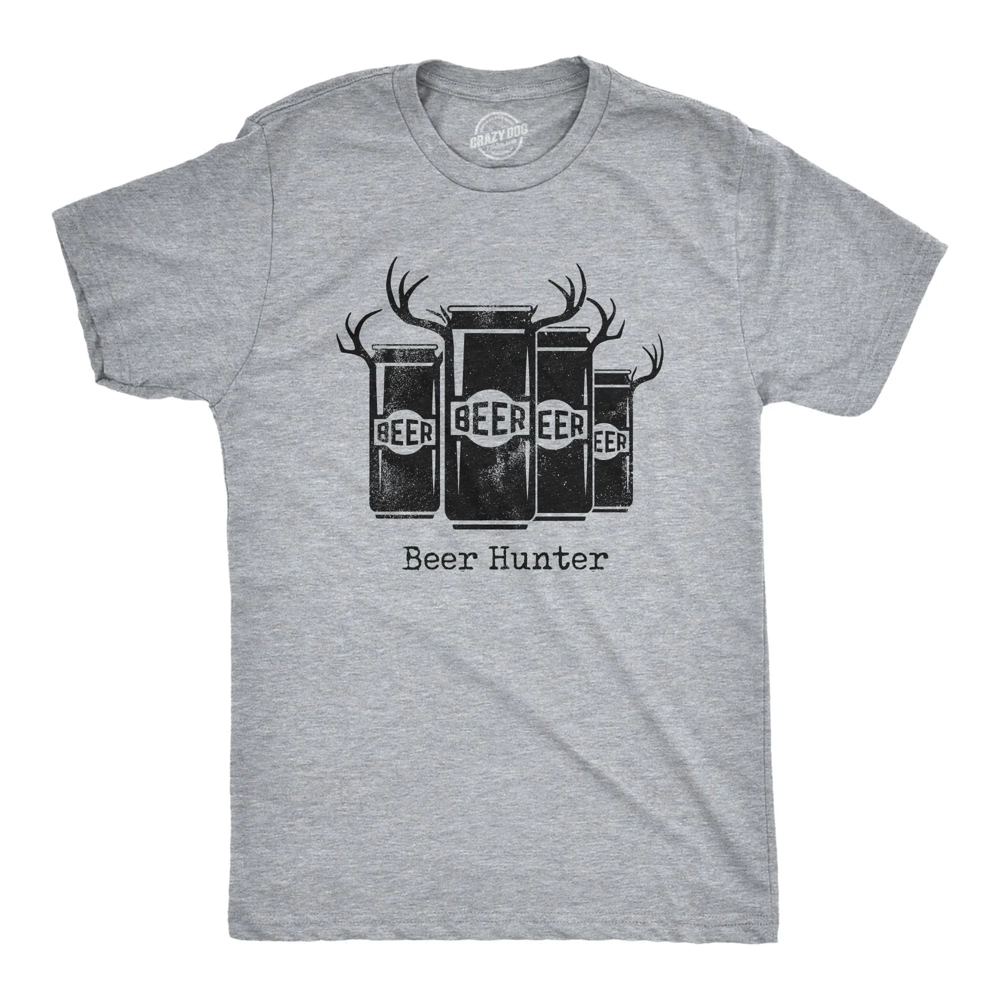Beer Hunter Men's T Shirt sold by Crazy Dog T-Shirts