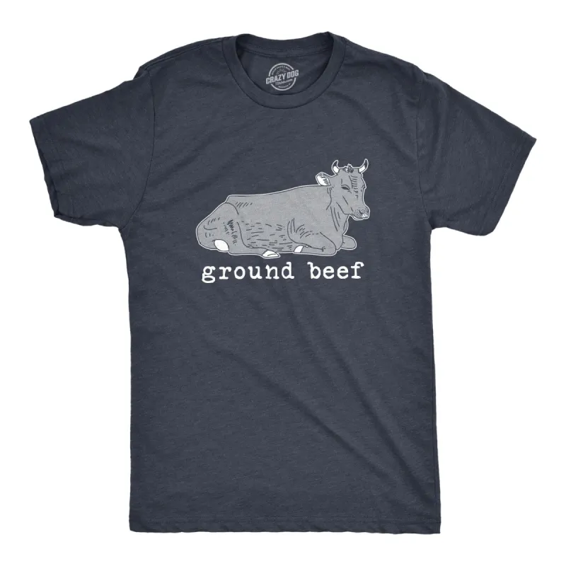 Ground Beef Men's T Shirt sold by Crazy Dog T-Shirts