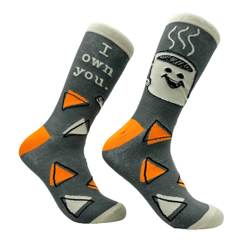 Men's I Own You Coffee Socks sold by Crazy Dog T-Shirts