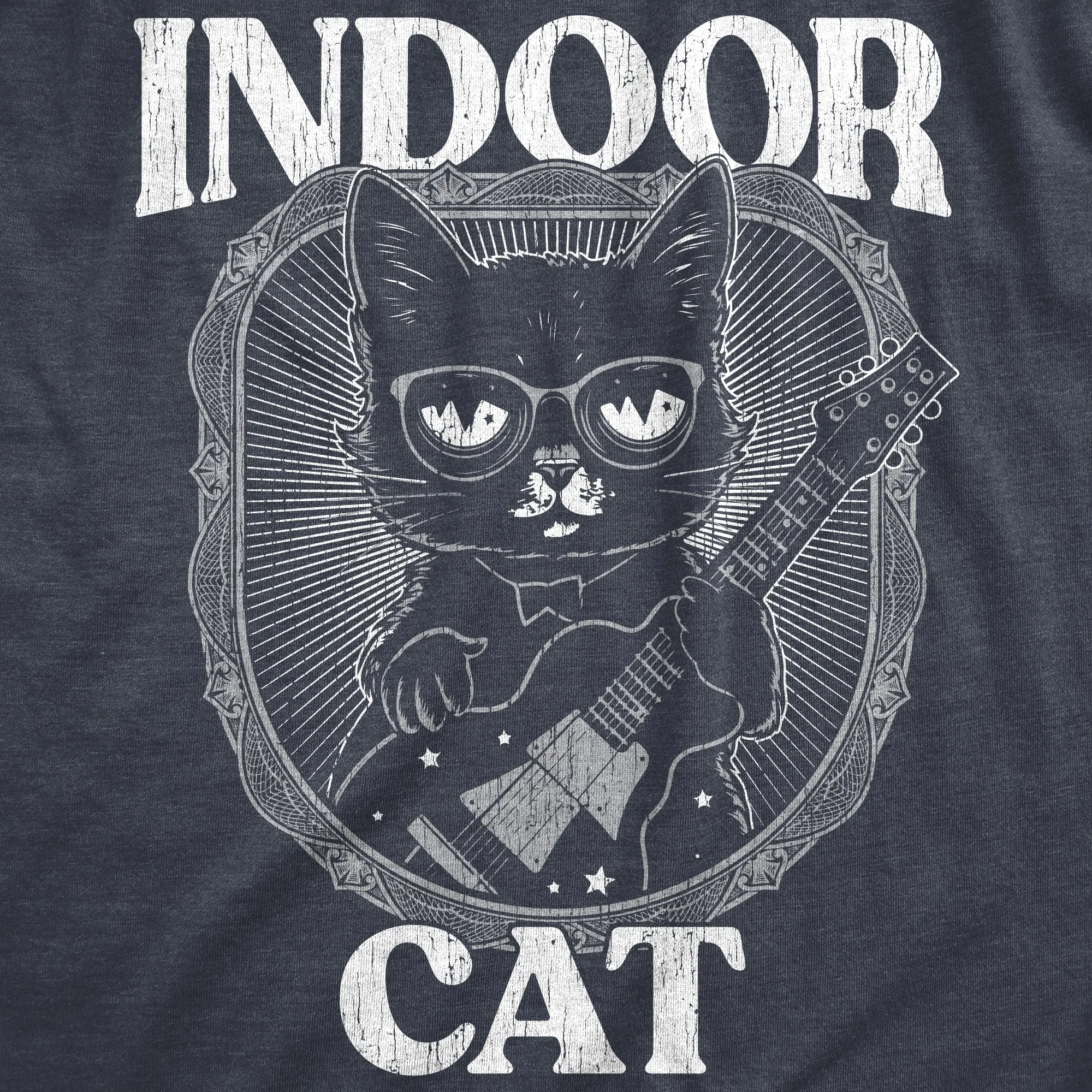 Indoor Cat Men's T Shirt sold by Crazy Dog T-Shirts product image thumbnail 2