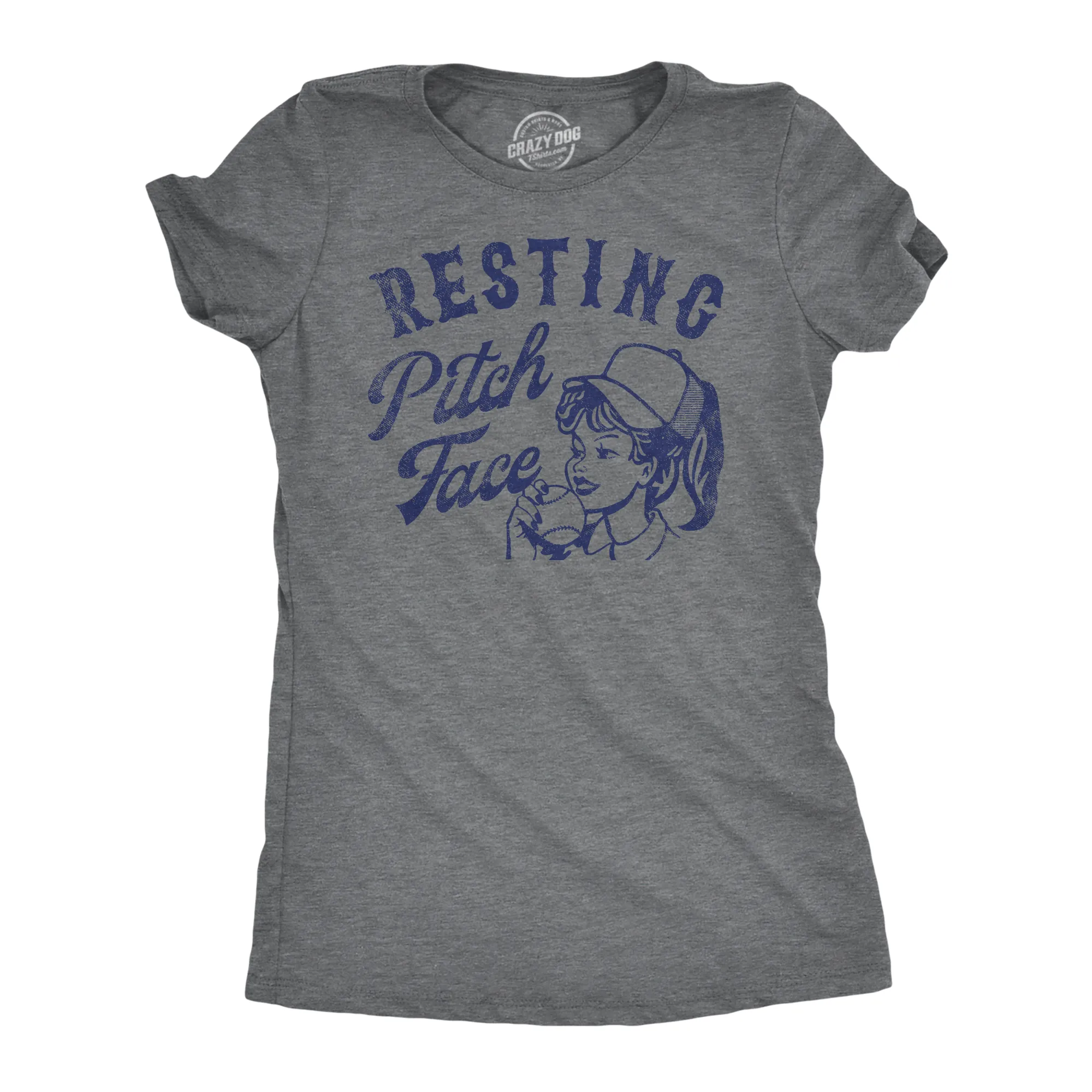 Resting Pitch Face Women's T Shirt sold by Crazy Dog T-Shirts