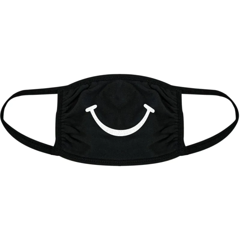 Smiling Face Mask Mask sold by Crazy Dog T-Shirts