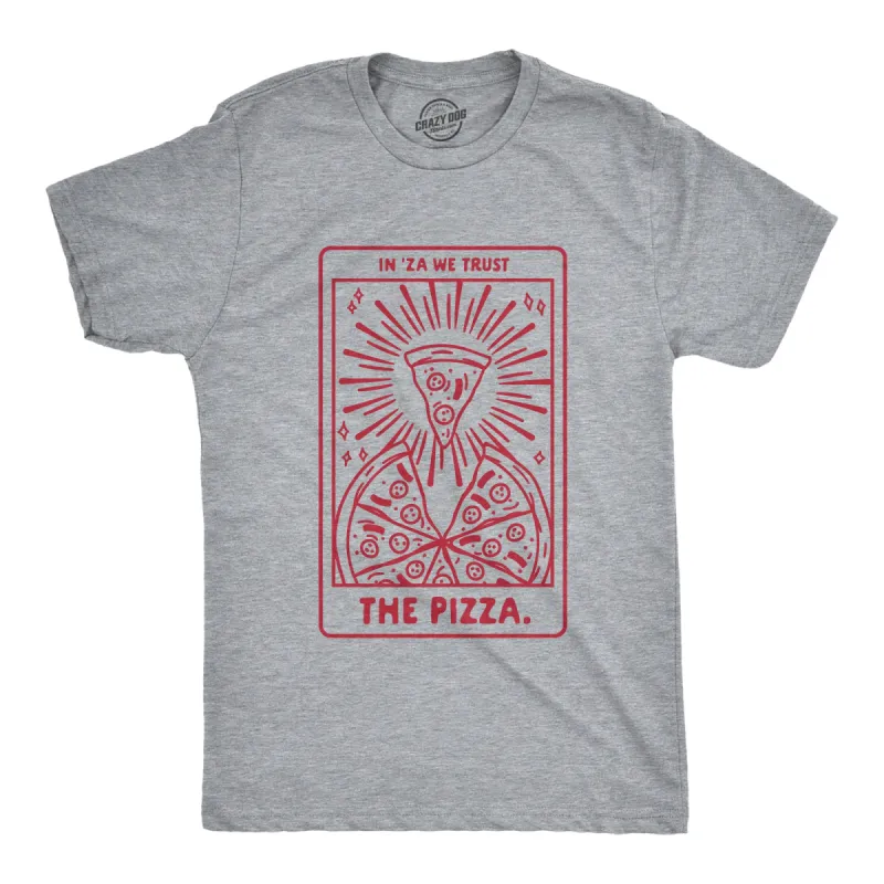 Pizza Tarot Card Men's T Shirt sold by Crazy Dog T-Shirts