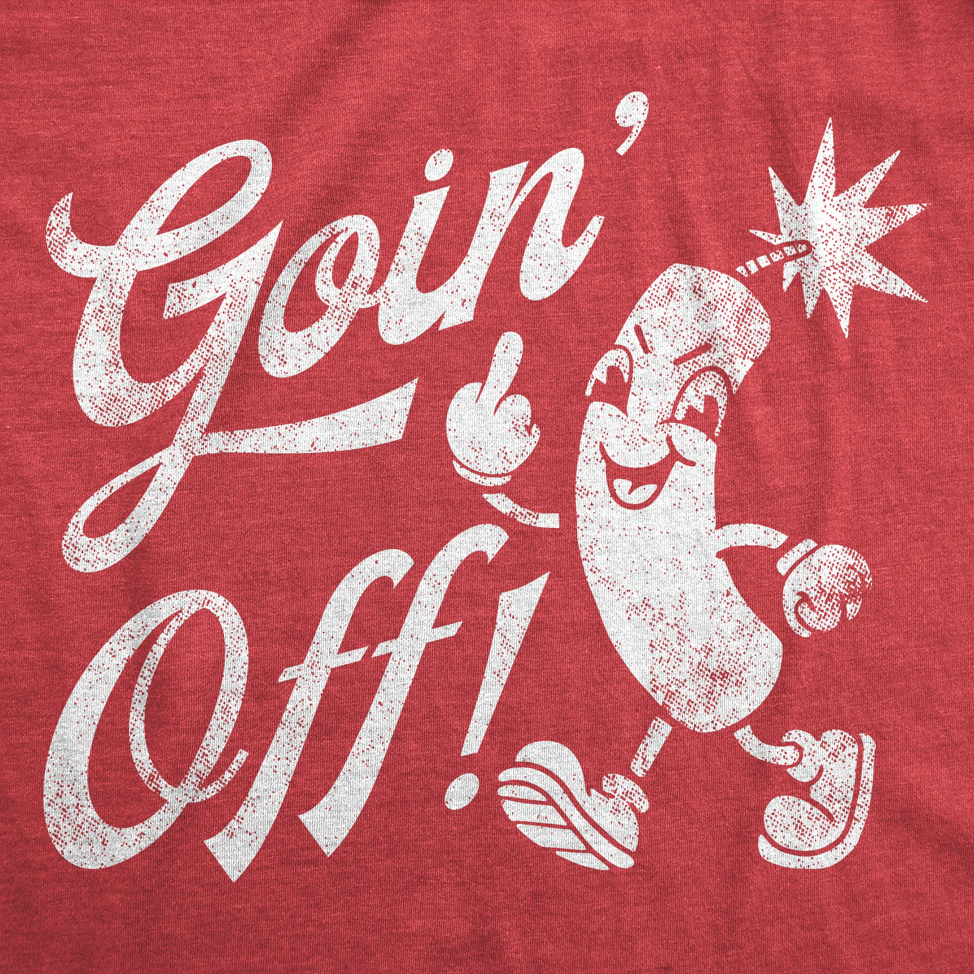 Goin Off Men's T Shirt sold by Crazy Dog T-Shirts product image thumbnail 2