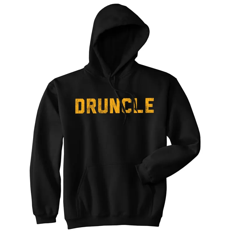 Druncle Hoodie sold by Crazy Dog T-Shirts