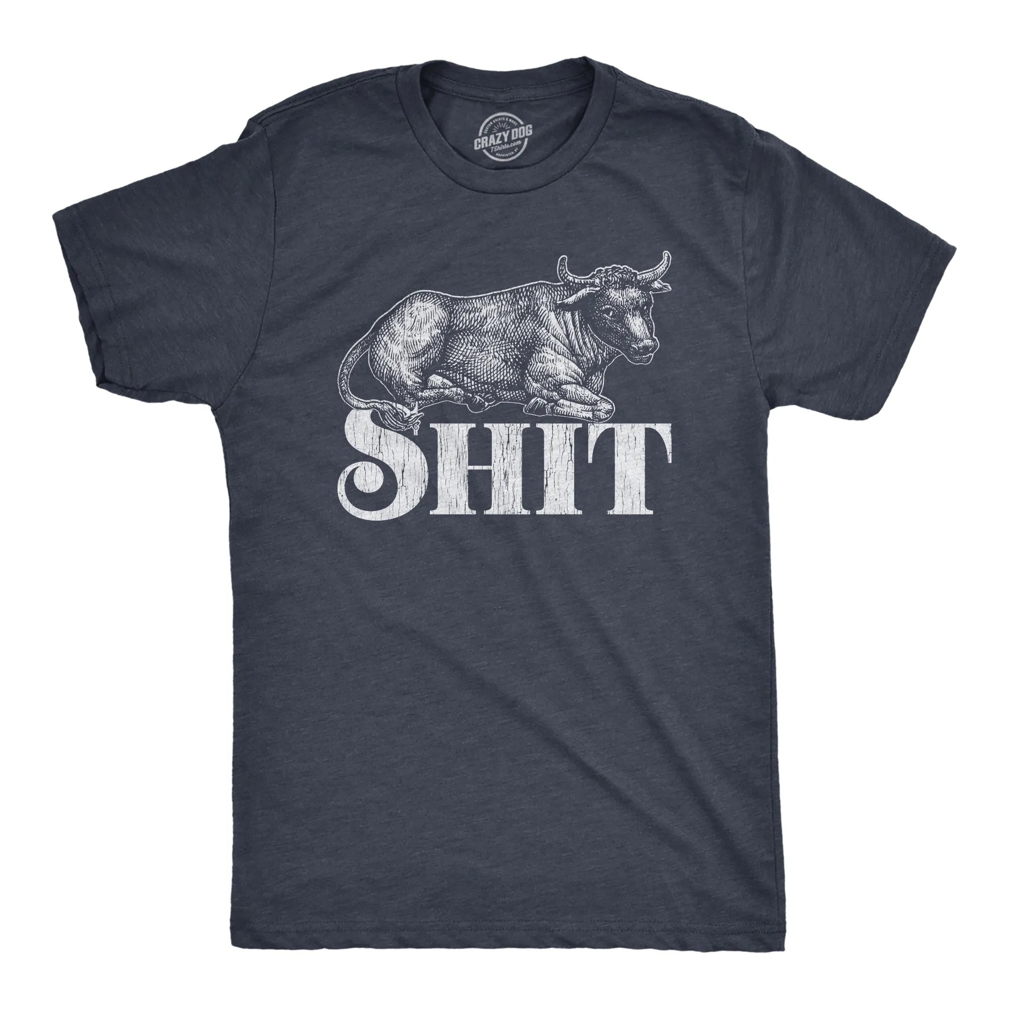 Bull Shit Men's T Shirt sold by Crazy Dog T-Shirts