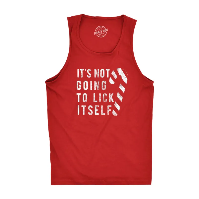 It's Not Going To Lick Itself Men's Tank Top sold by Crazy Dog T-Shirts