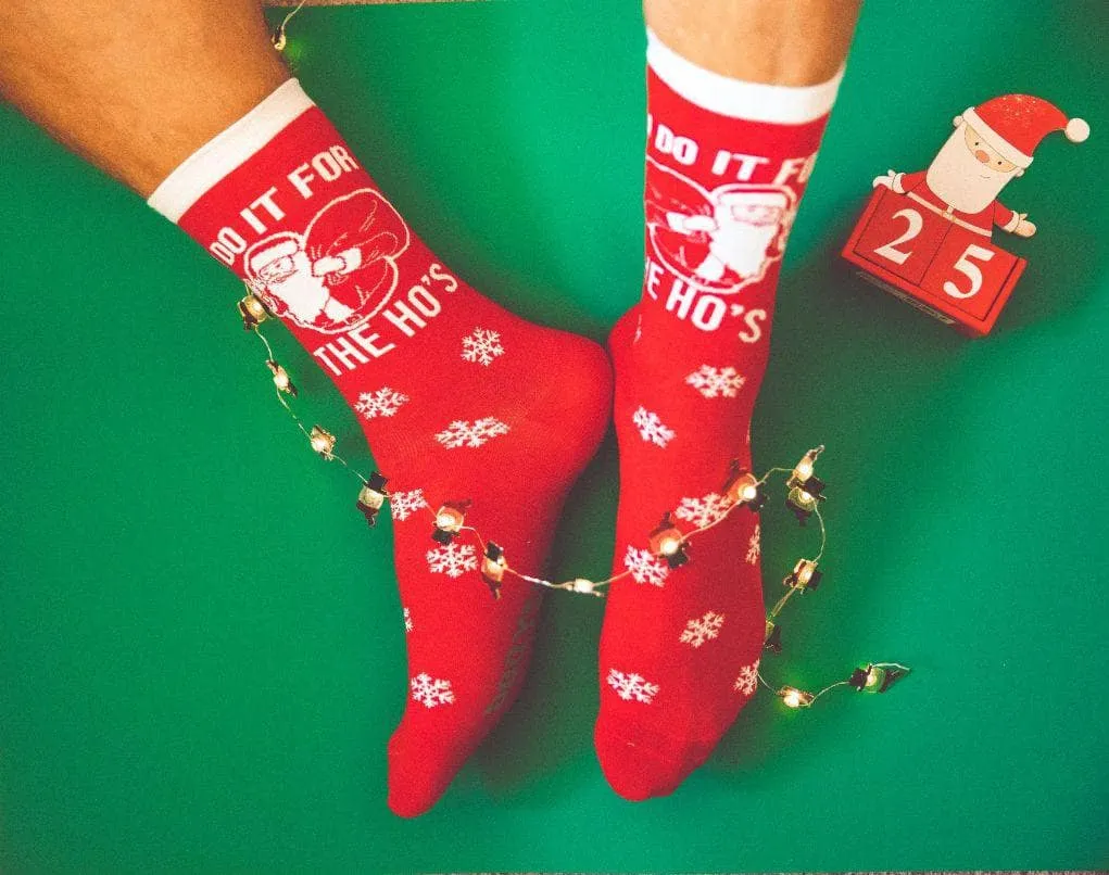 Mens I Do It For The Ho's Socks sold by Crazy Dog T-Shirts product image thumbnail 5