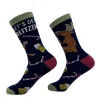 Women's Lets Get Blitzen Socks sold by Crazy Dog T-Shirts