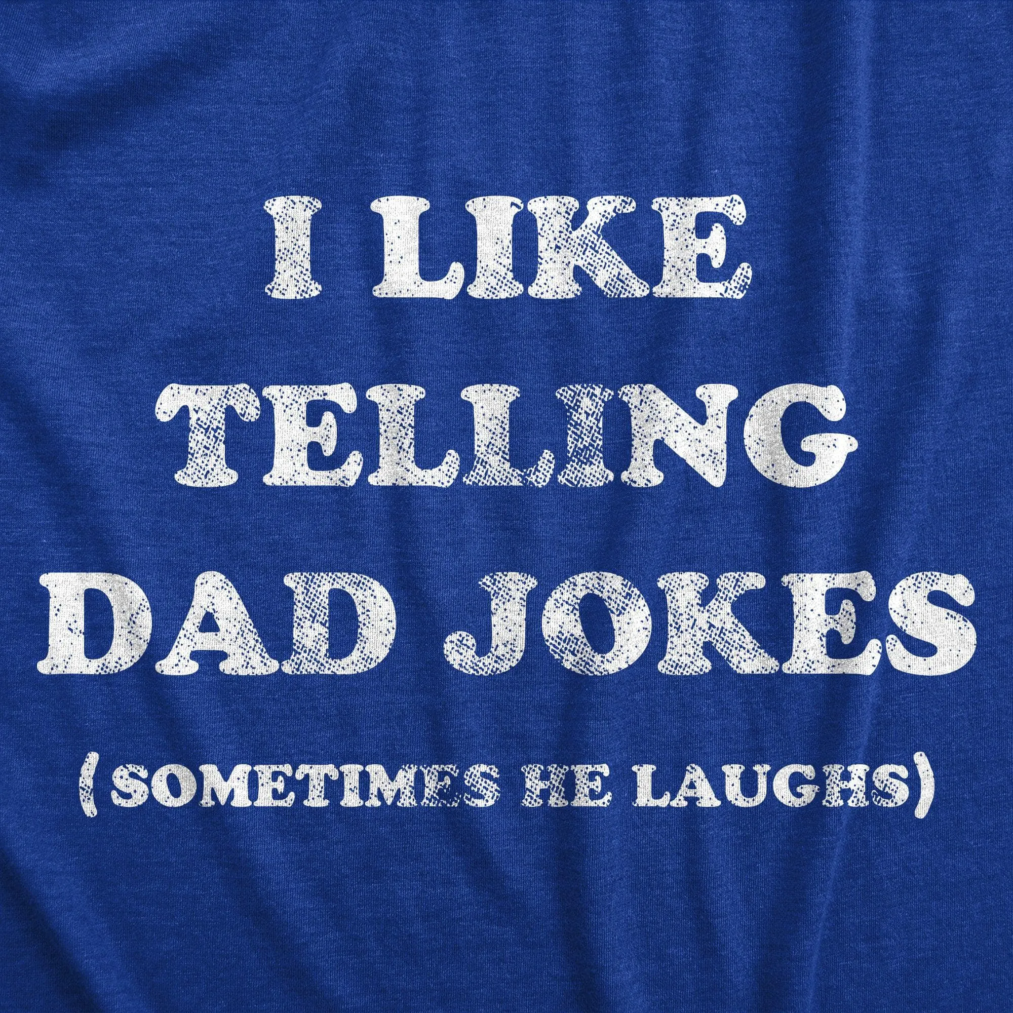 I Like Telling Dad Jokes Men's T Shirt sold by Crazy Dog T-Shirts product image thumbnail 2