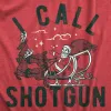I Call Shotgun Santa Men's T Shirt sold by Crazy Dog T-Shirts
