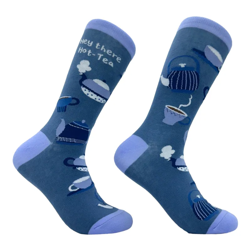 Women's Hey There Hot Tea Socks sold by Crazy Dog T-Shirts