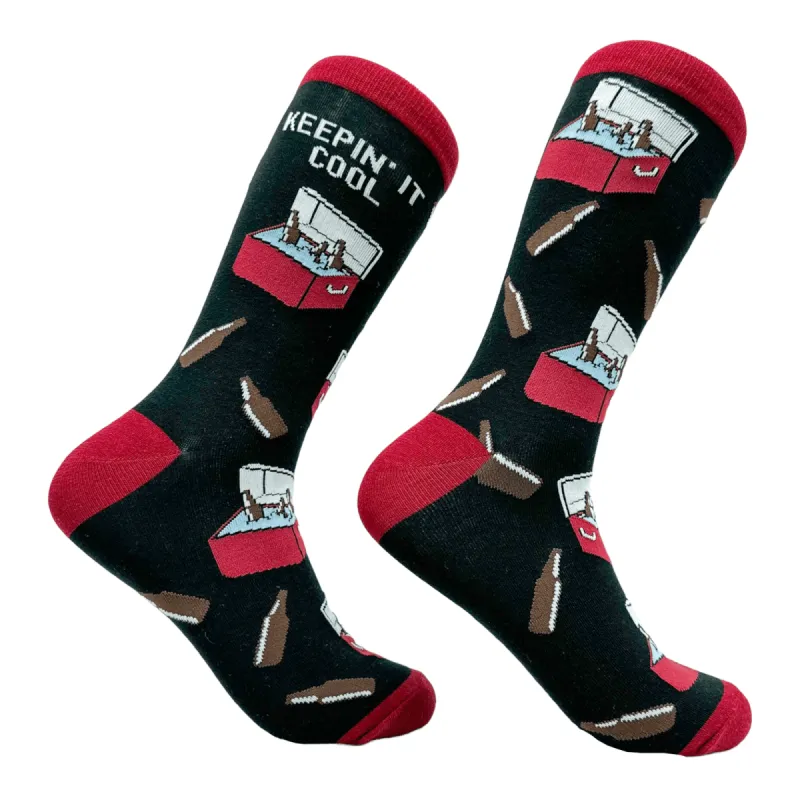 Men's Keepin It Cool Socks sold by Crazy Dog T-Shirts