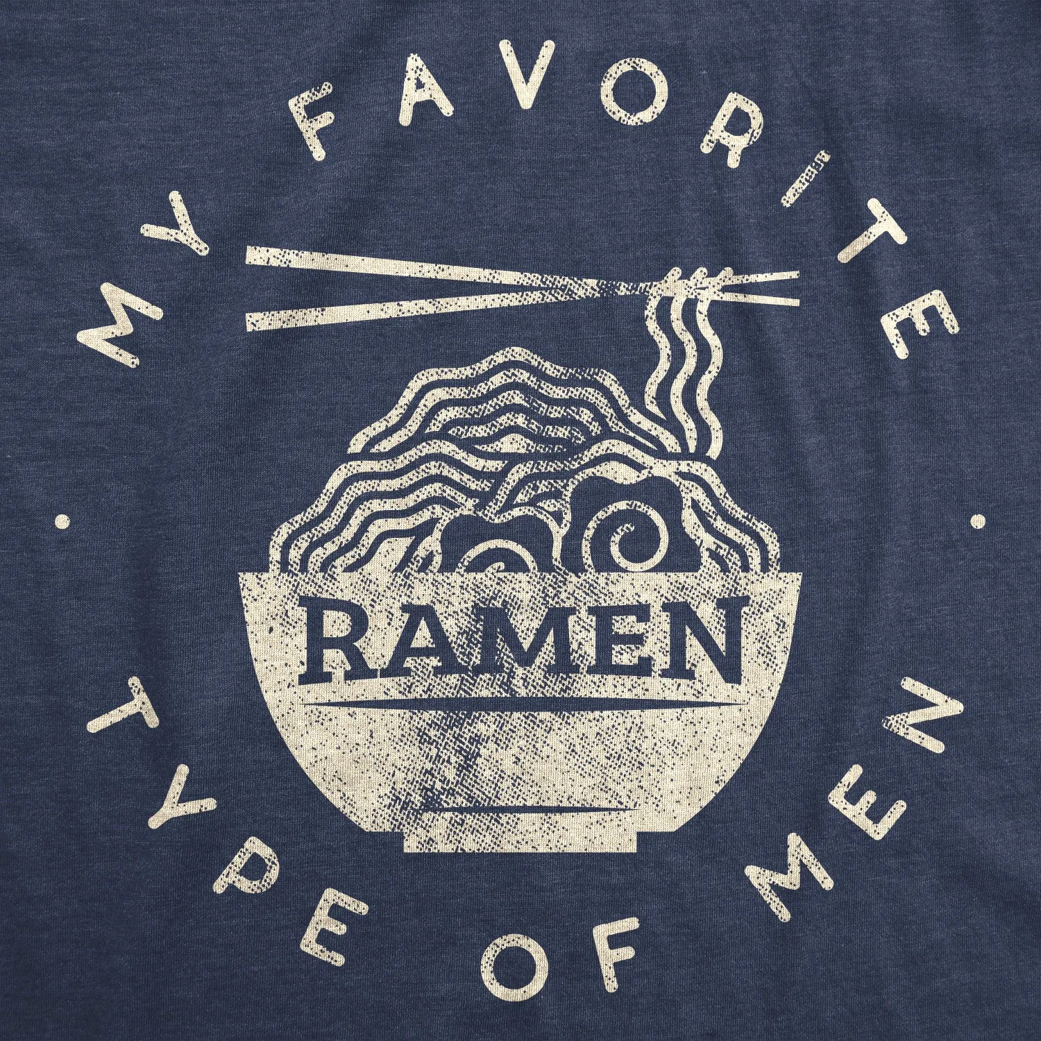 My Favorite Type Of Ramen Is Men Men's T Shirt sold by Crazy Dog T-Shirts product image thumbnail 2