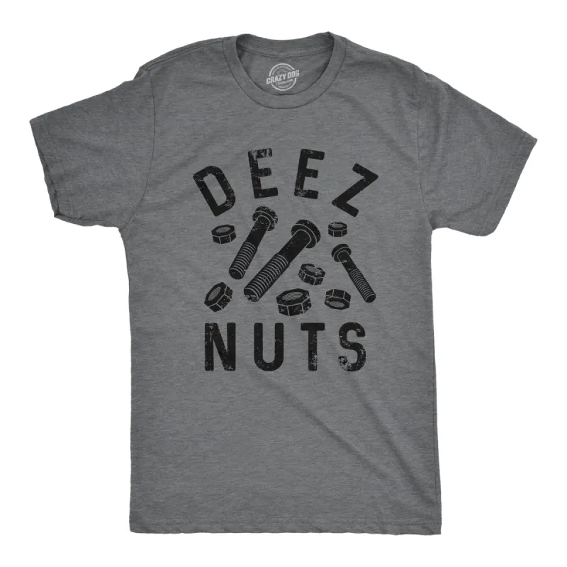 Deez Nuts (And Bolts) Men's T Shirt sold by Crazy Dog T-Shirts