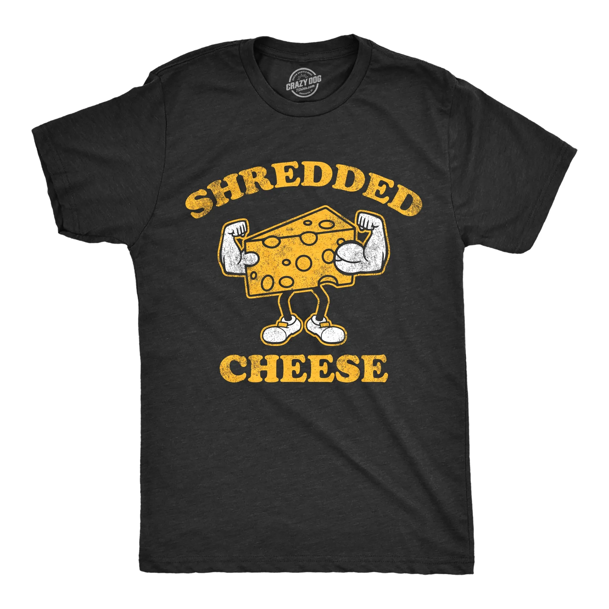 Shredded Cheese Men's T Shirt sold by Crazy Dog T-Shirts
