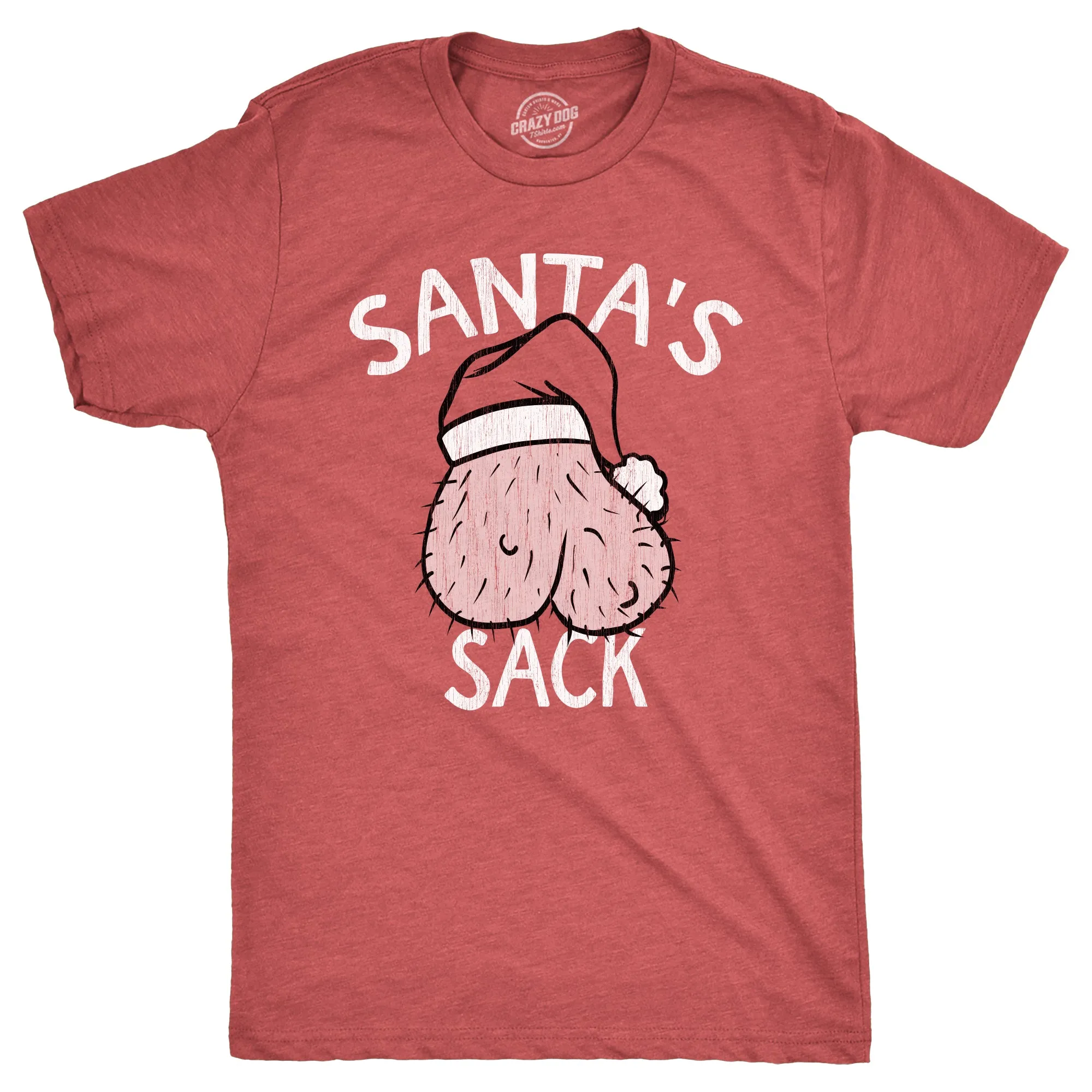 Santas Sack Men's T Shirt sold by Crazy Dog T-Shirts
