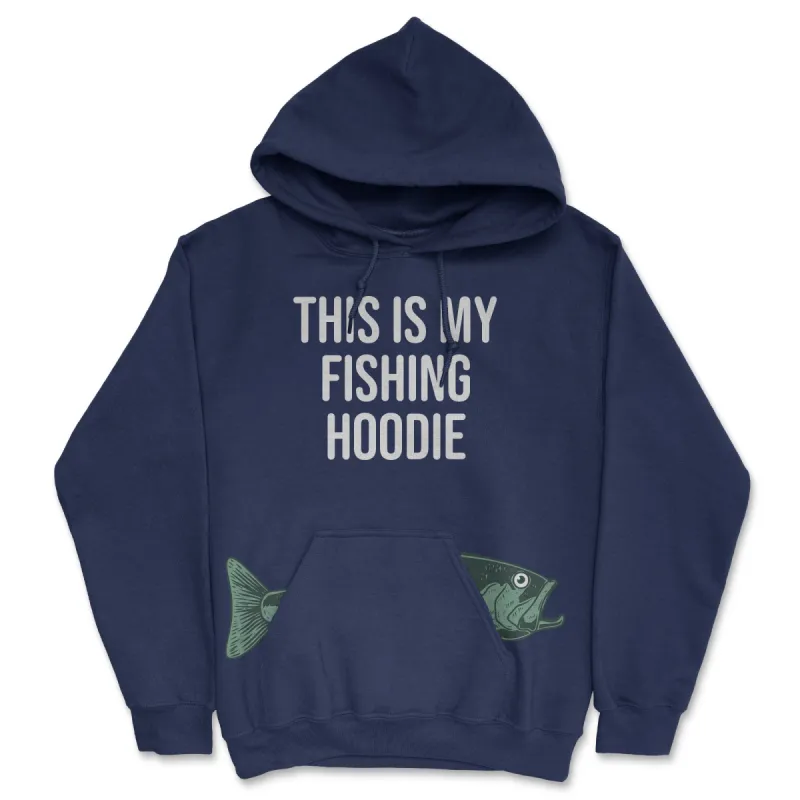 This Is My Fishing Hoodie Hoodie sold by Crazy Dog T-Shirts
