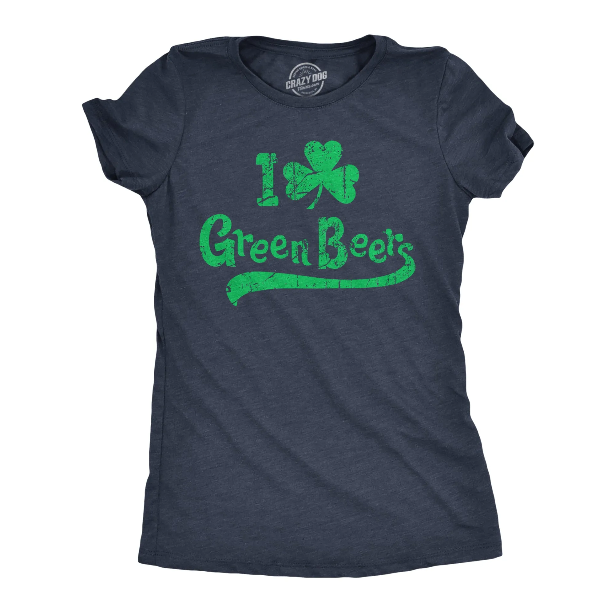 I Clover Green Beers Women's T Shirt sold by Crazy Dog T-Shirts