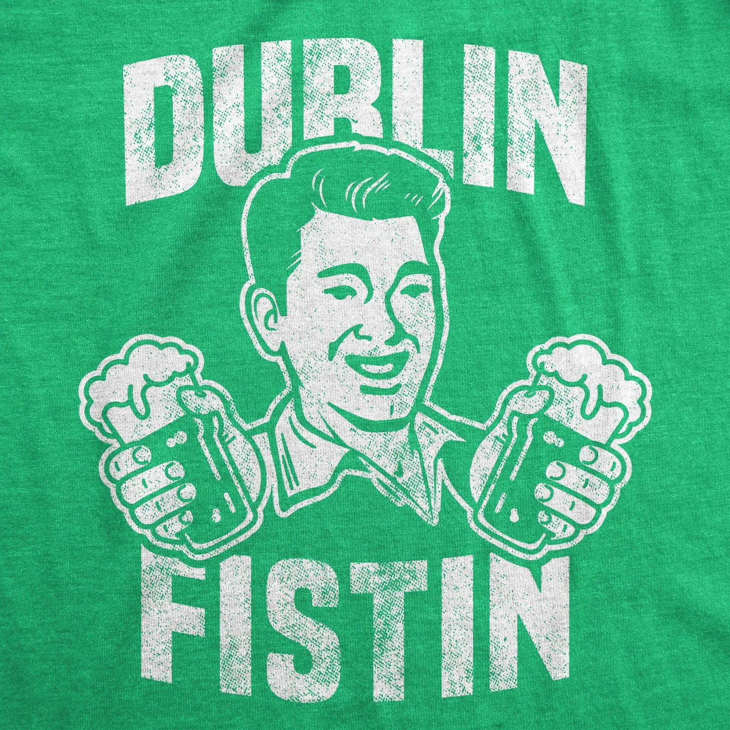 Dublin Fistin Men's T Shirt sold by Crazy Dog T-Shirts product image thumbnail 2