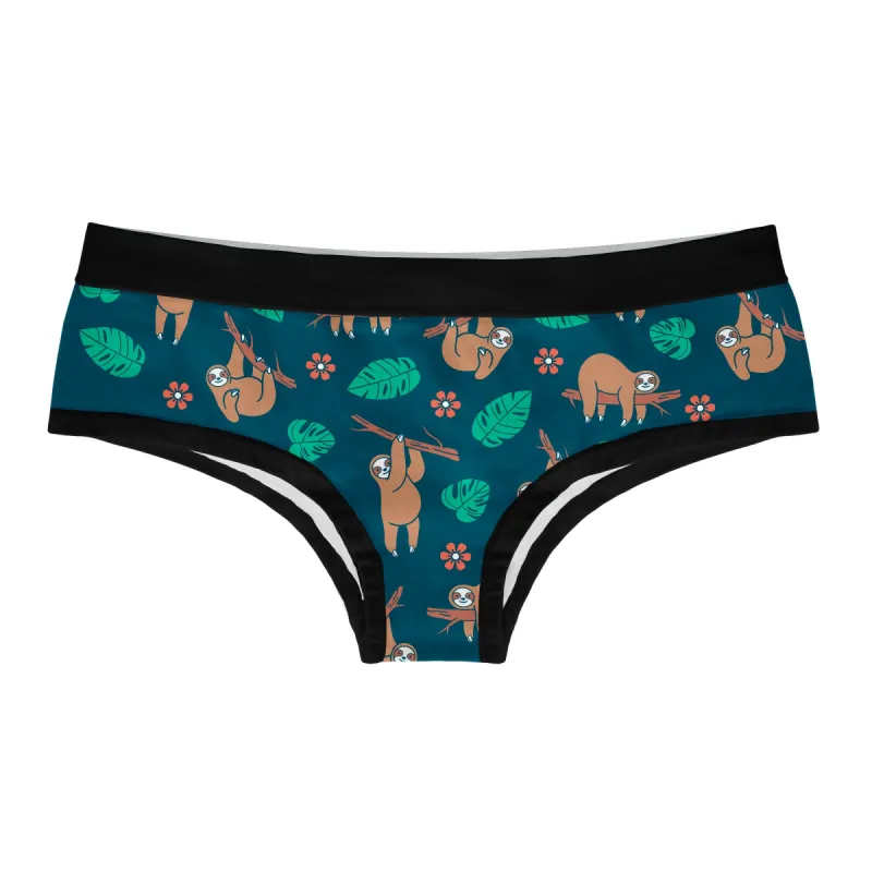 Sloth Hipster Underwear sold by Crazy Dog T-Shirts