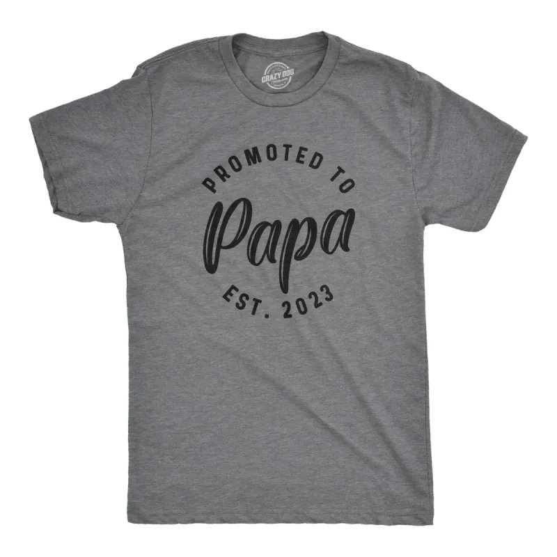 Promoted To Papa sold by Crazy Dog T-Shirts