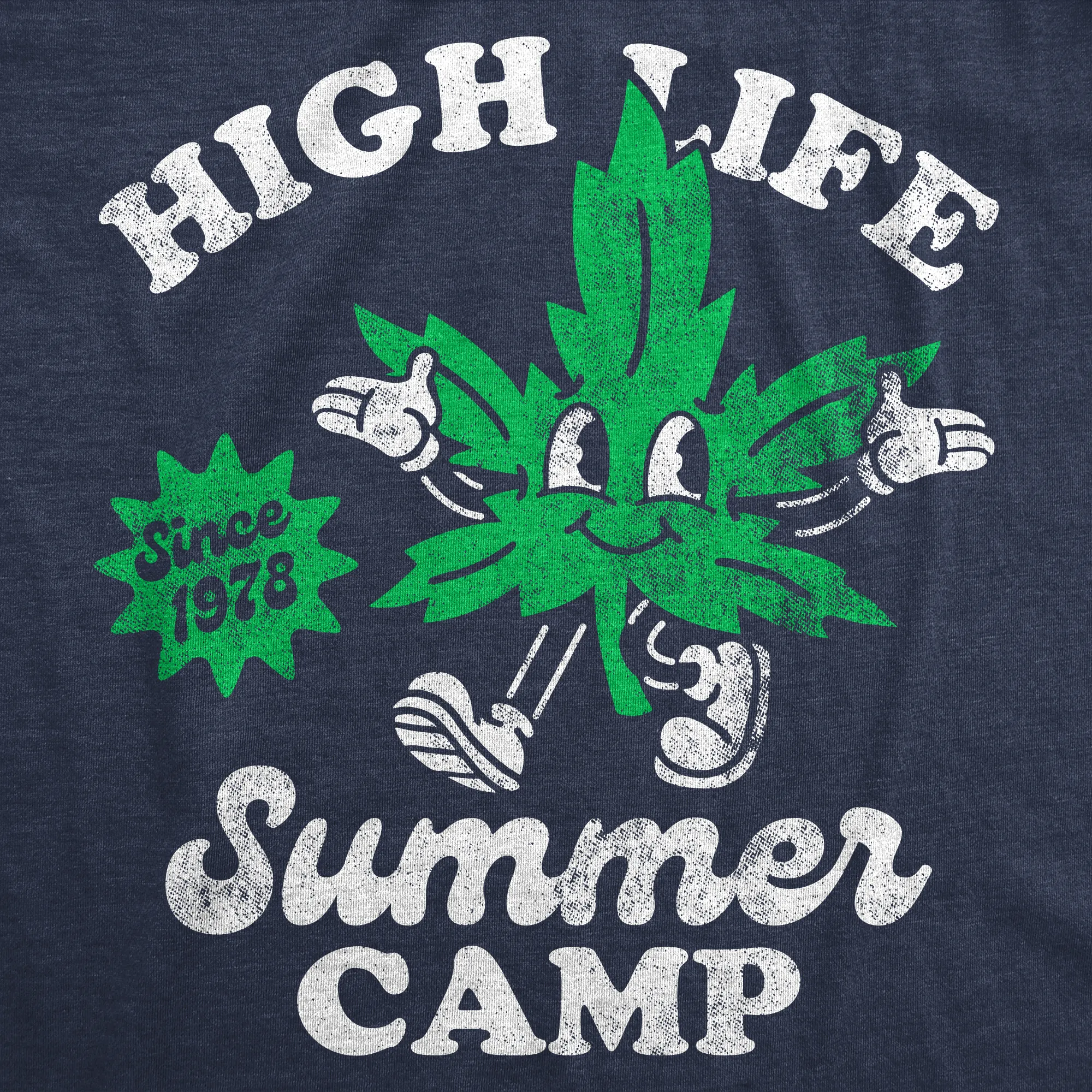 High Life Summer Camp Men's T Shirt sold by Crazy Dog T-Shirts product image thumbnail 2