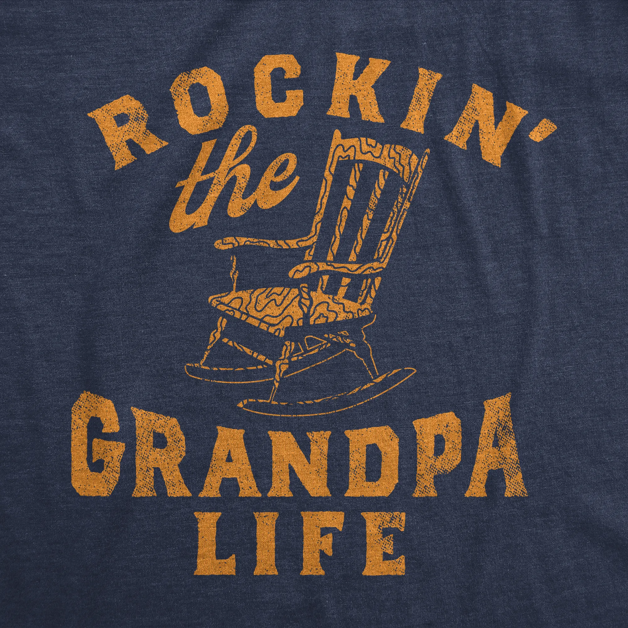 Rockin The Grandpa Life Men's T Shirt sold by Crazy Dog T-Shirts product image thumbnail 2