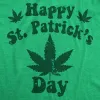 Happy Saint Patricks Day Weed Men's T Shirt sold by Crazy Dog T-Shirts