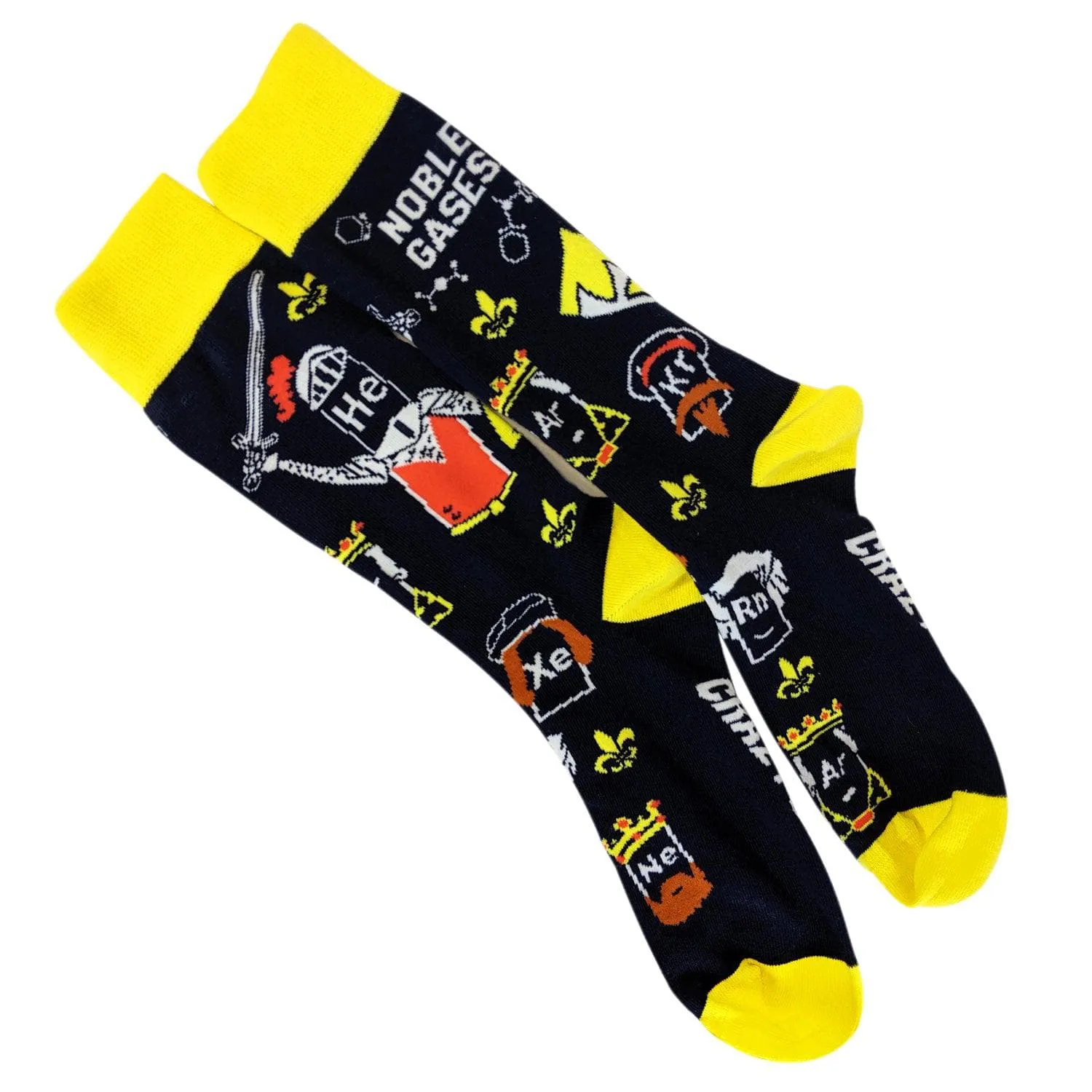 Mens Noble Gases Socks sold by Crazy Dog T-Shirts product image thumbnail 5