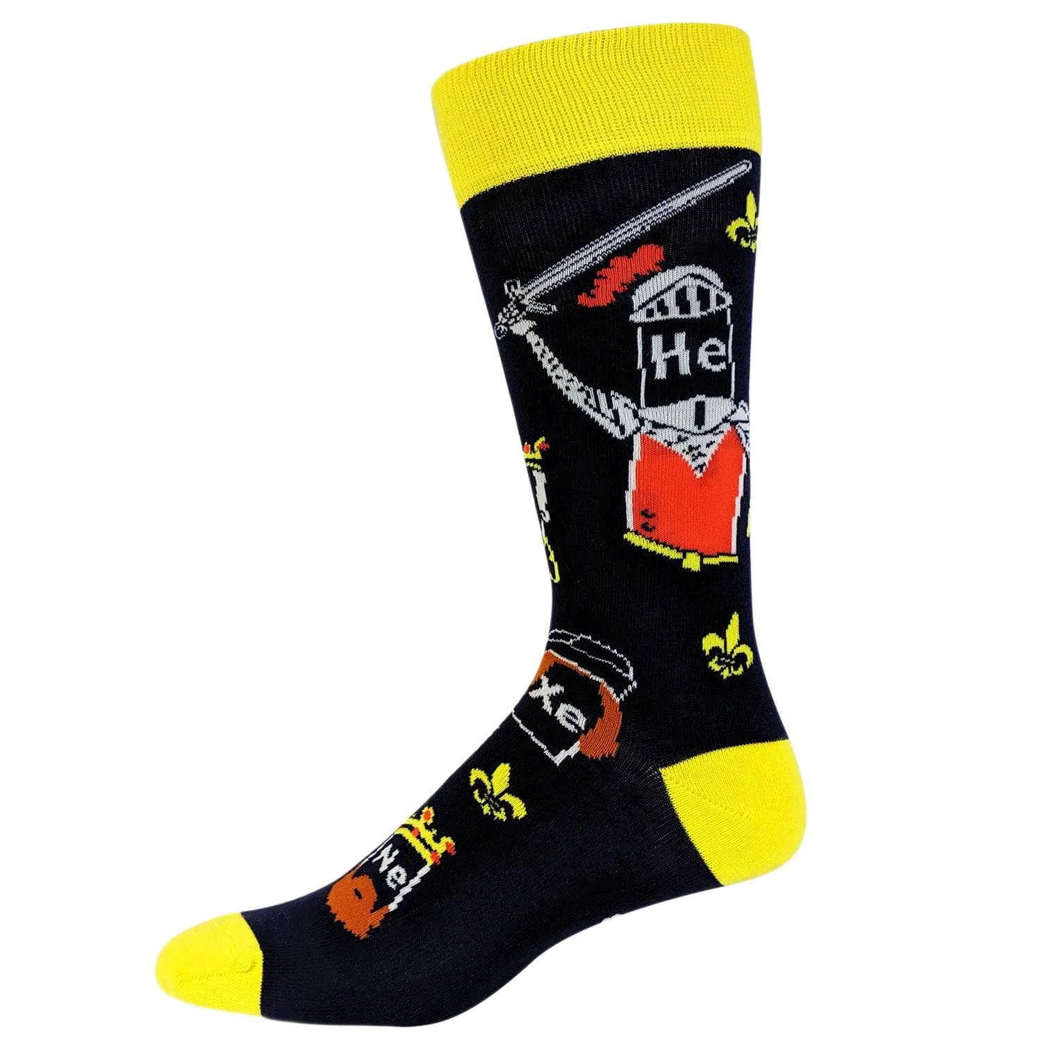 Mens Noble Gases Socks sold by Crazy Dog T-Shirts product image thumbnail 3