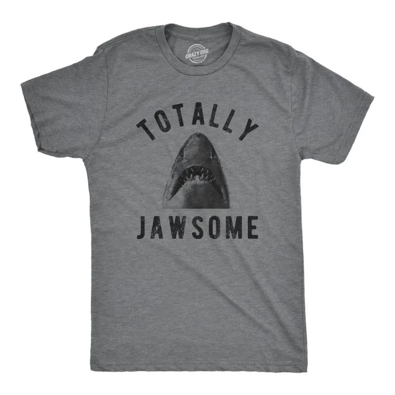 Totally Jawsome Men's T Shirt sold by Crazy Dog T-Shirts