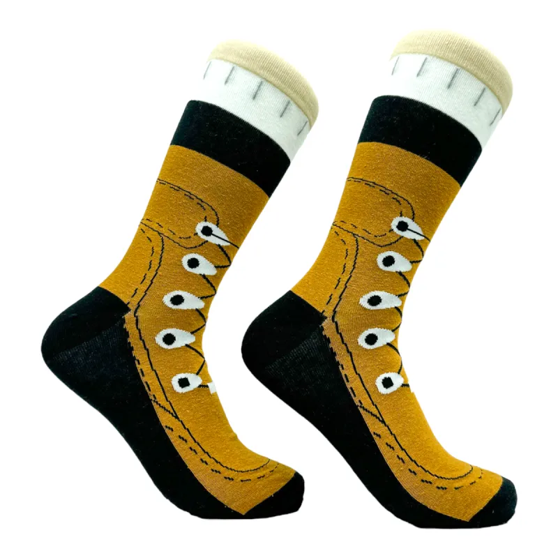 Men's Hiking Boots Socks sold by Crazy Dog T-Shirts