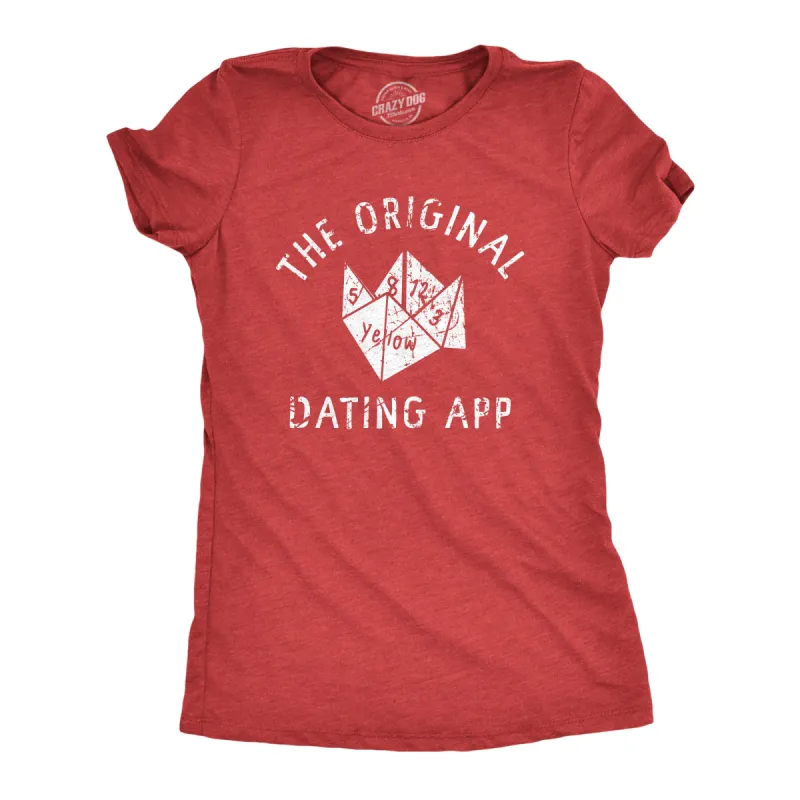 The Original Dating App Women's T Shirt sold by Crazy Dog T-Shirts