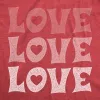 Love Love Love Women's T Shirt sold by Crazy Dog T-Shirts