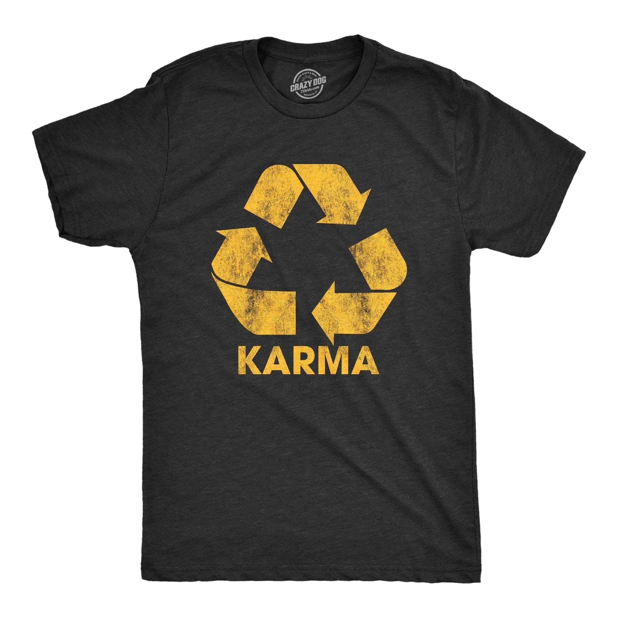 Karma Recycler Men's T Shirt sold by Crazy Dog T-Shirts