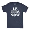 Le Tits Now Men's T Shirt sold by Crazy Dog T-Shirts